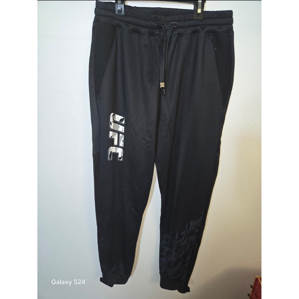 UFC Authentic Fight Night Men's Black/White Walkout Pant Size XL